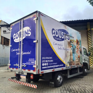 Kit adesivo Baú Isotérmico Liso - Linha Leve