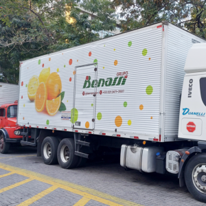 Kit adesivo Baú Corrugado - Truck